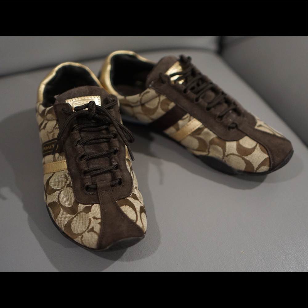 Authentic Coach Katelyn Sneakers size 7 Like New